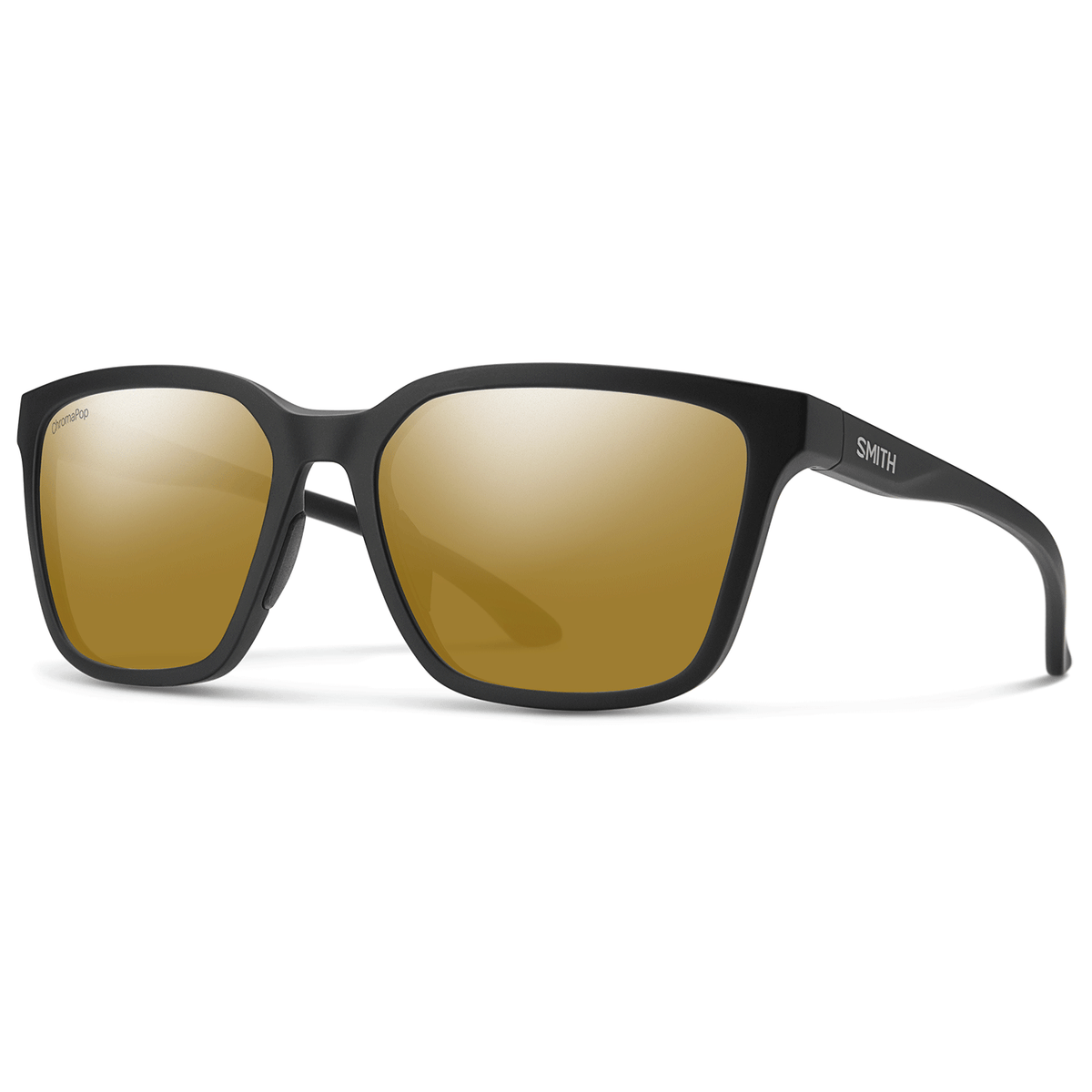 Smith Shoutout Sunglasses Matte Black/ChromaPop Polarized Bronze