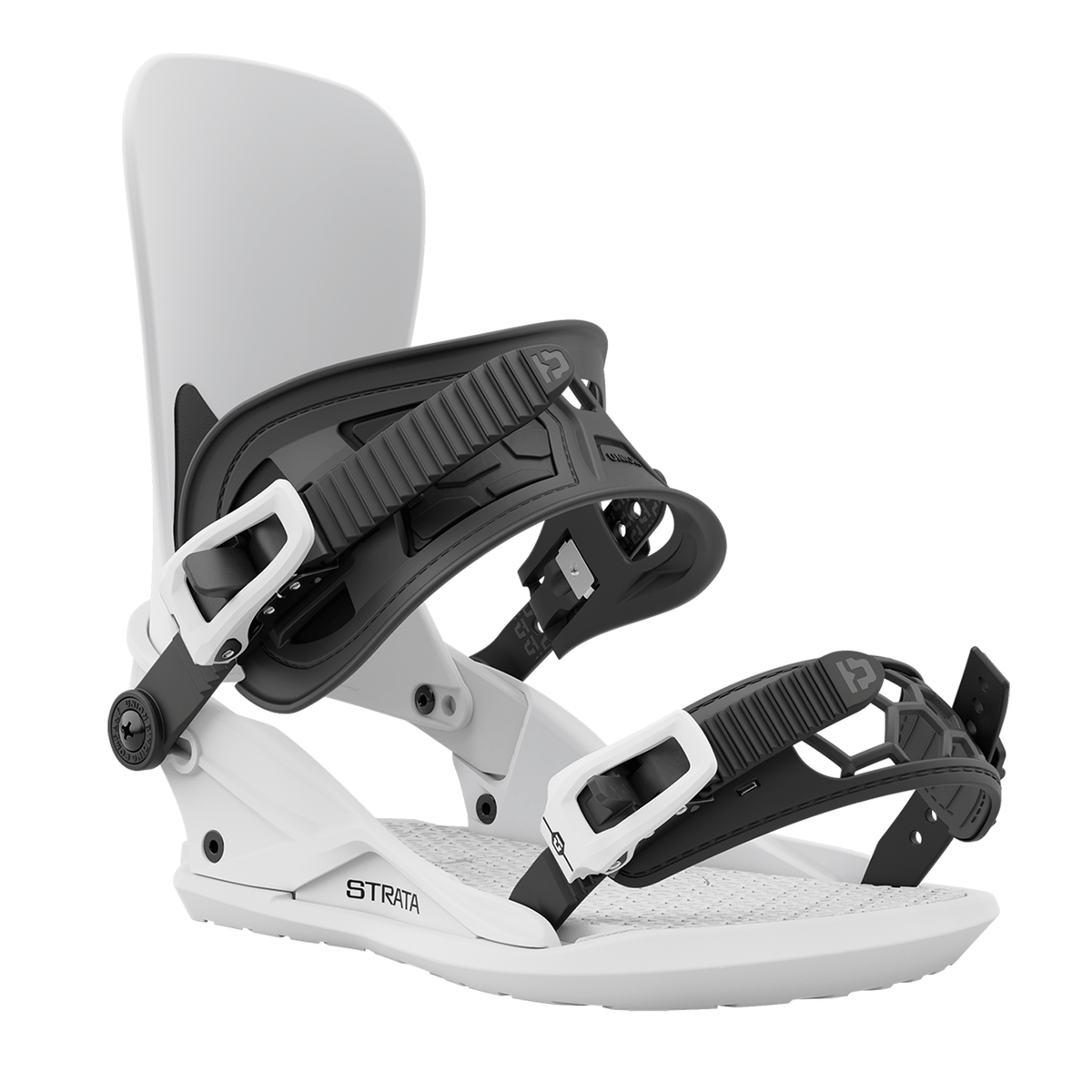 Union Men's Strata Snowboard Bindings 2024 White Comor Go Play Outside