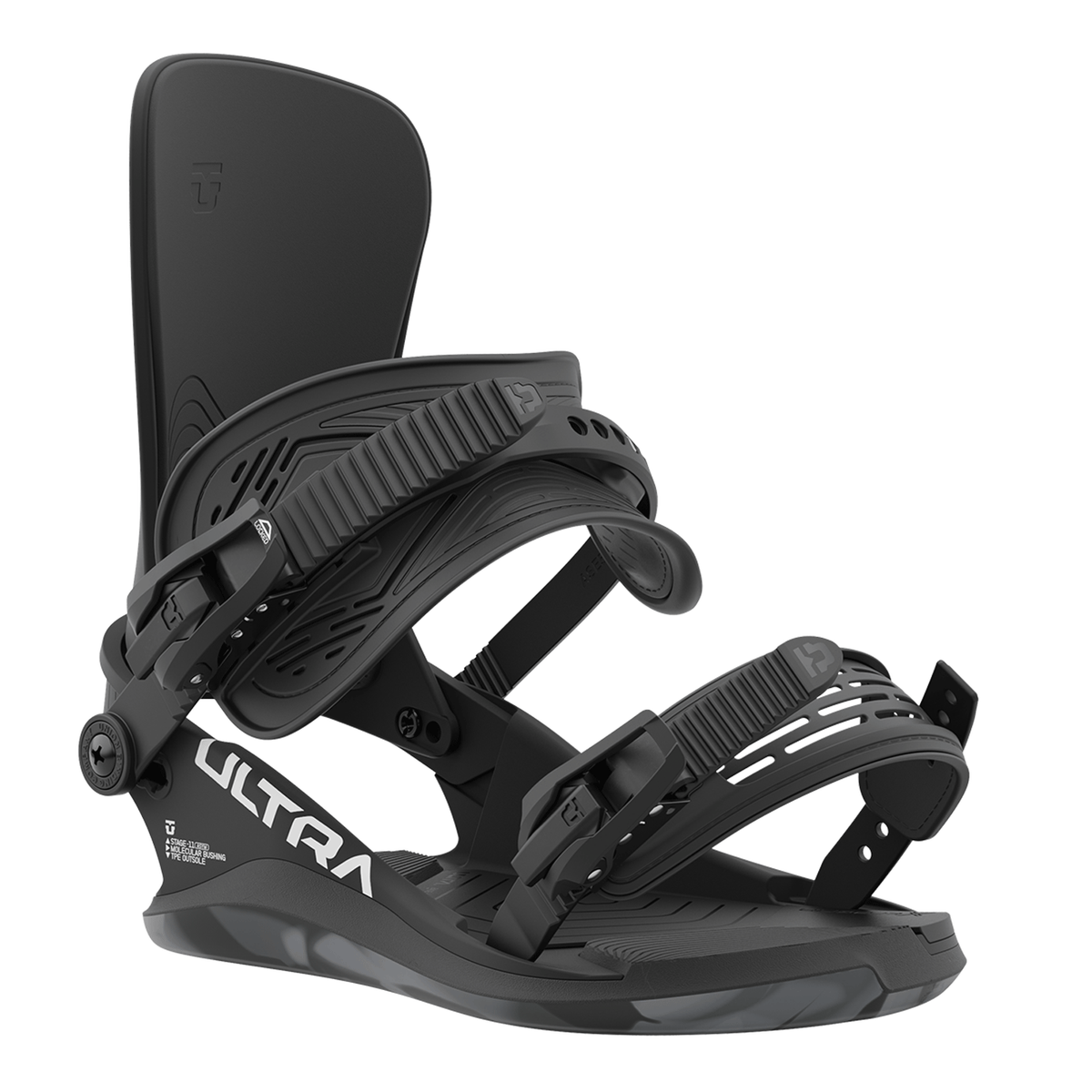 Union Men's Ultra Snowboard Bindings 2024 Black Comor Go Play Outside