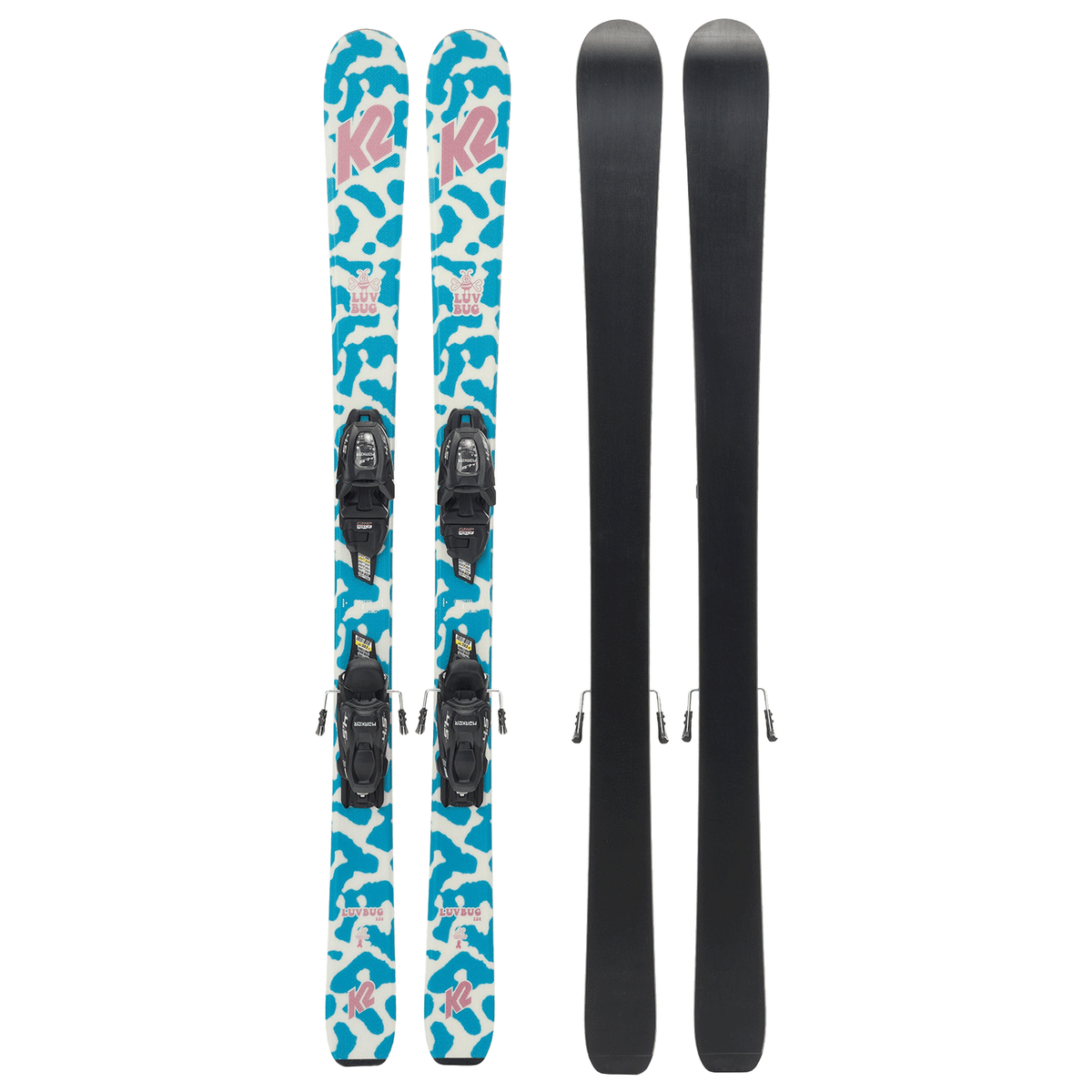 k2 free luv 76 skis K2 Kids Luv Bug Ski + 4.5 FDT Binding 2024 – Comor