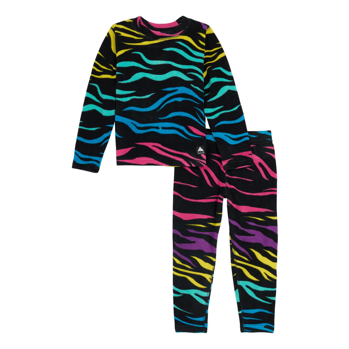 Burton Kids Fleece Base Layer Set 2024 Safari Comor Go Play