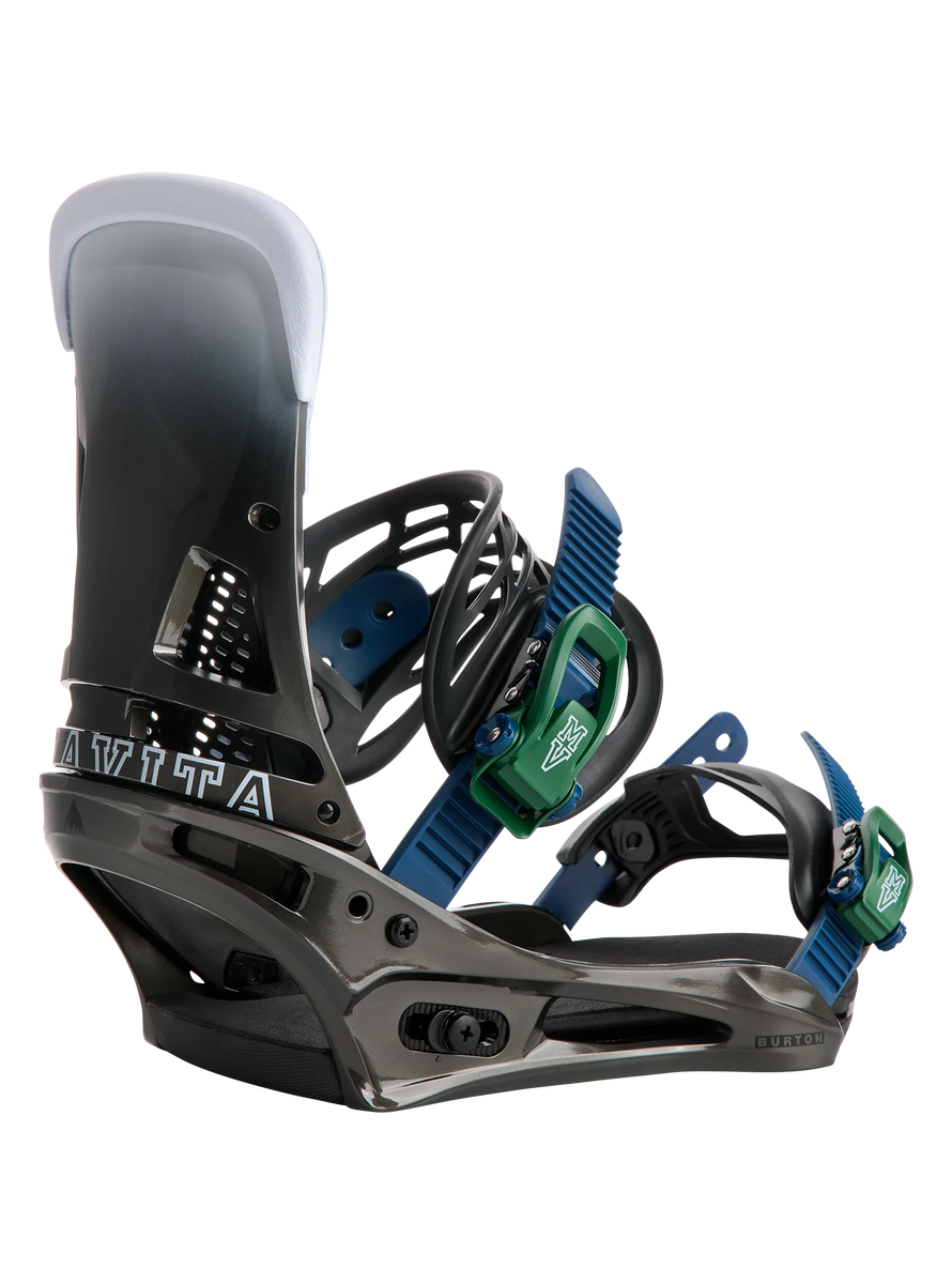 Burton Men's Malavita Snowboard Bindings 2027 Black Fade – Comor