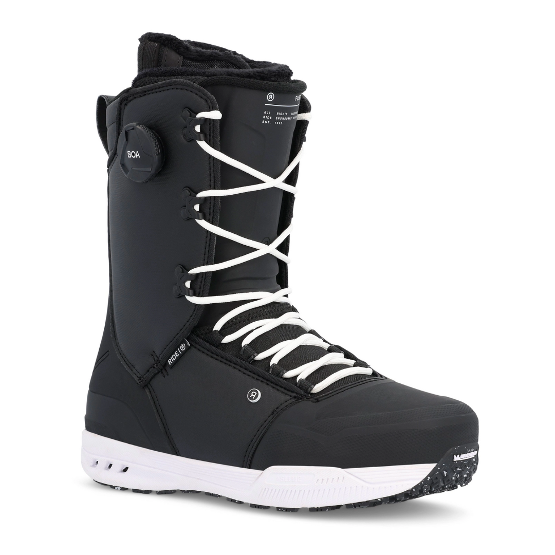 Ride Men's Fuse Snowboard Boots 2024 Black Comor Go Play Outside