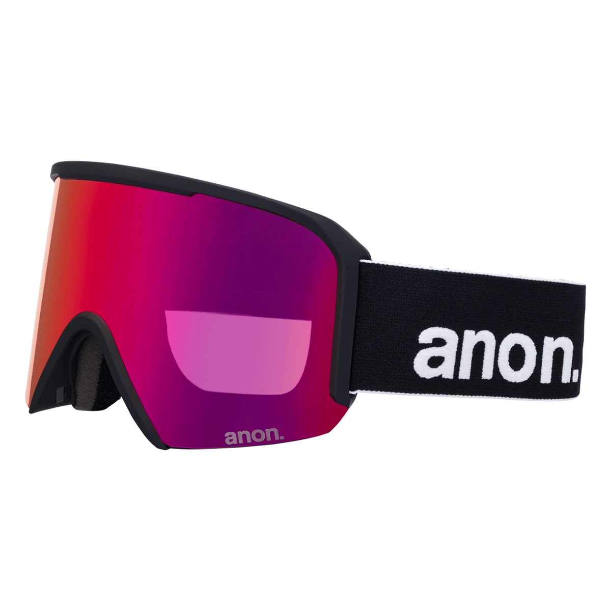 Anon Nesa Low Bridge Fit Goggles Black/Perceive Sunny Red +