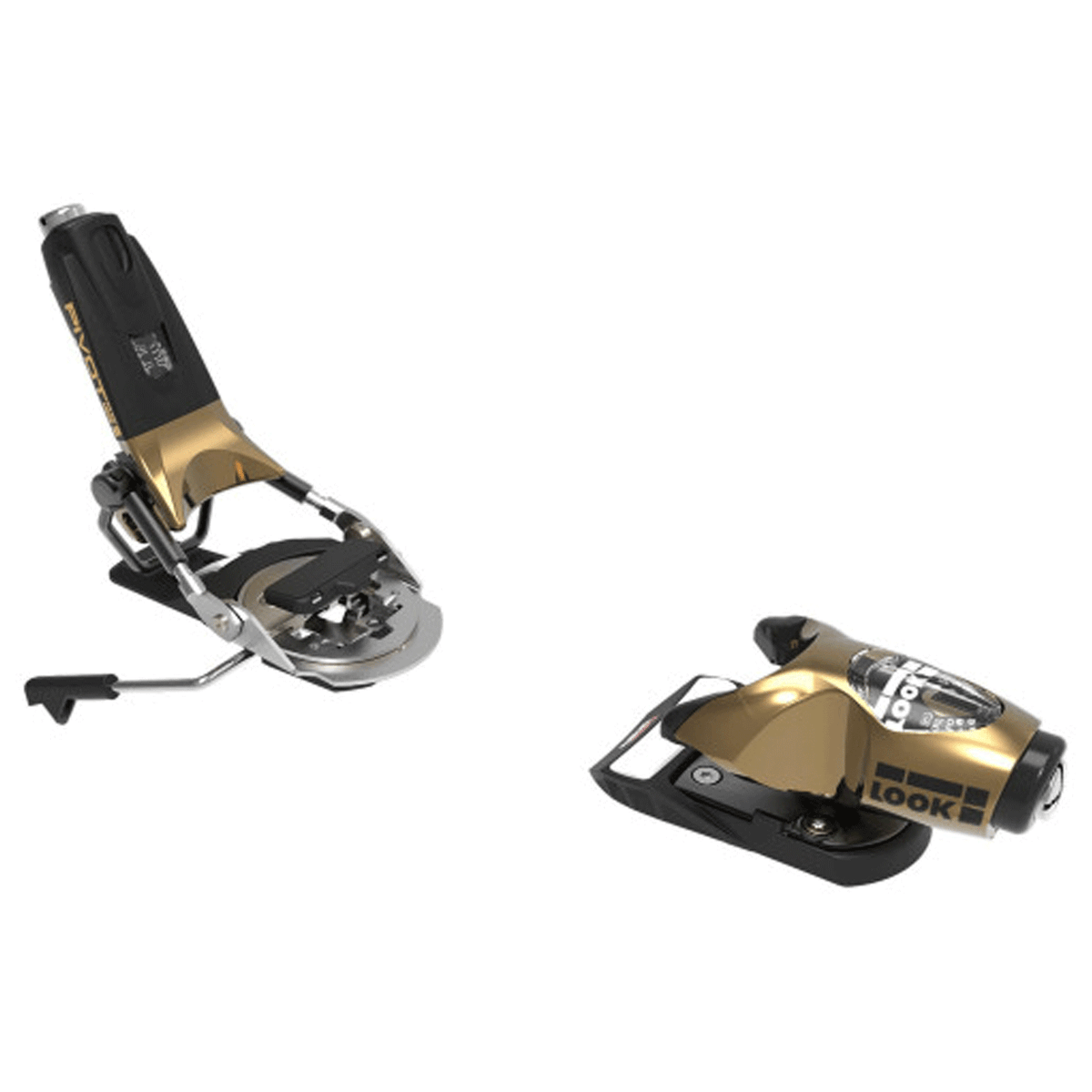 LOOK PIVOT 15 GW B95 Gold ビンディング 1 PAIRE look-pivot-15-gw-ski-binding-