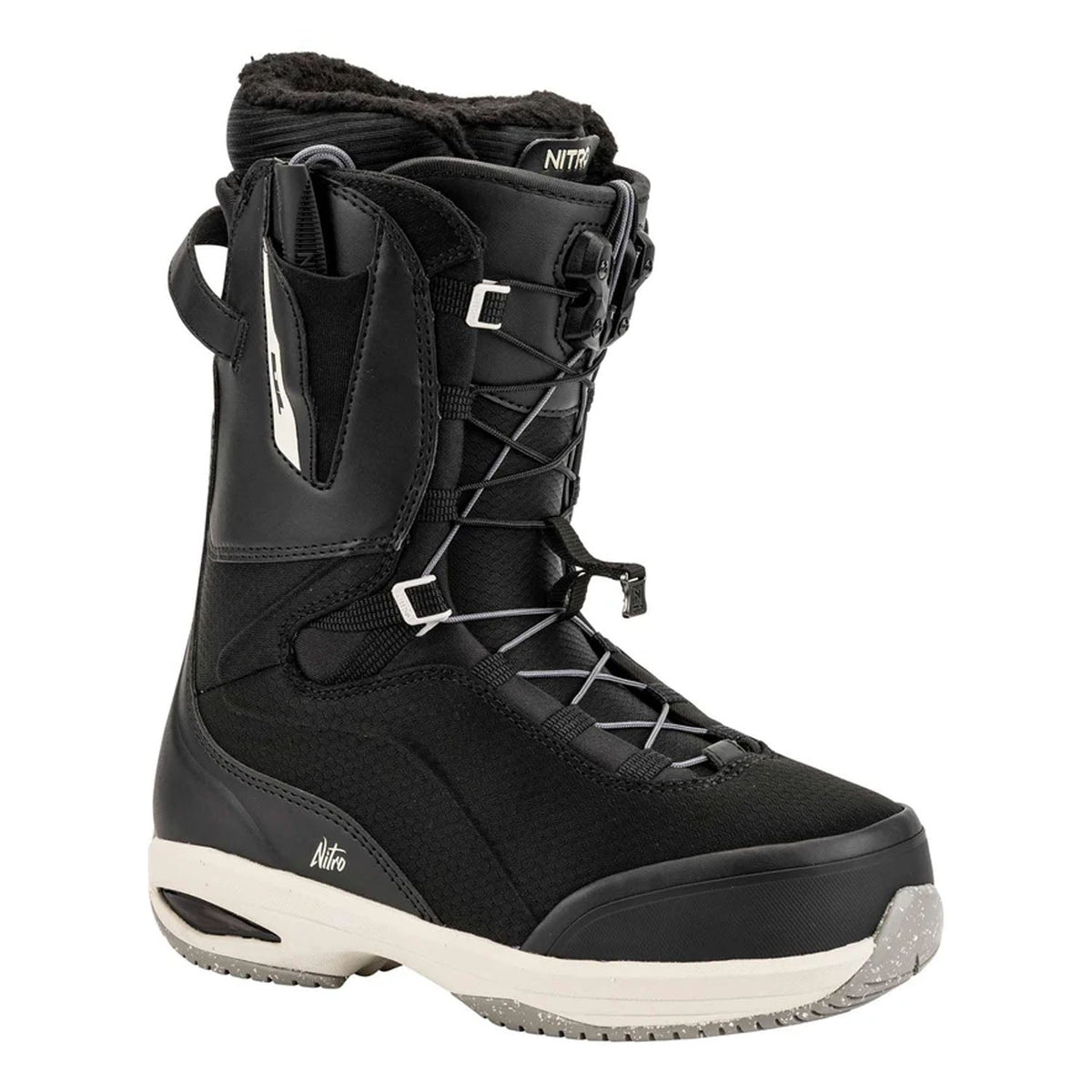 Nitro Women's Faint TLS Snowboard Boots 2025 Black/Sand – Comor