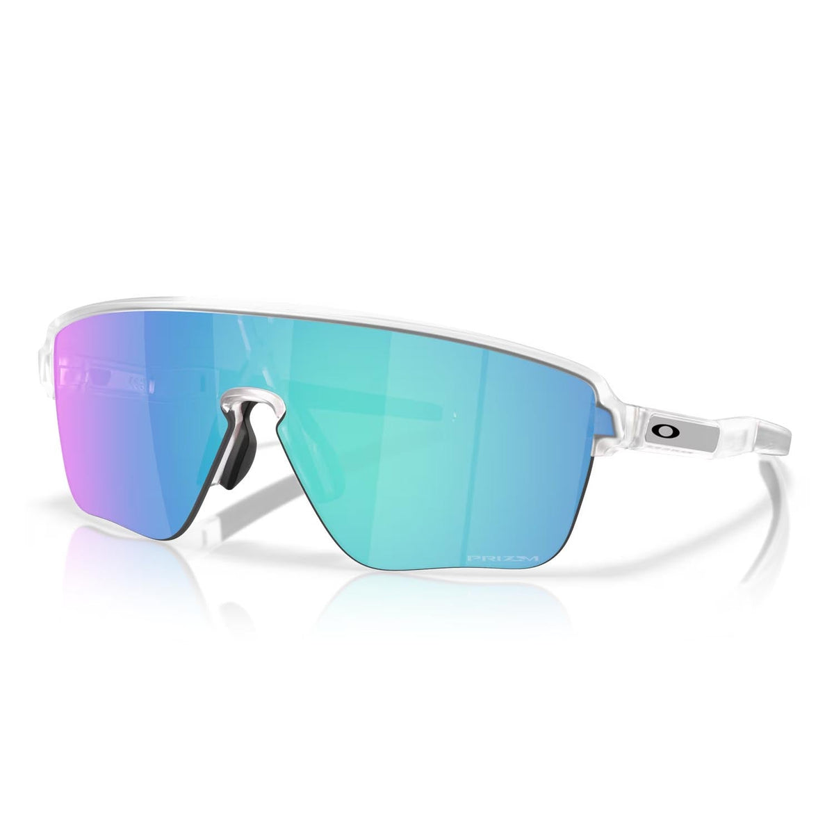 Oakley Corridor Sq Sunglasses Matte Clear/Prizm Sapphire – Comor