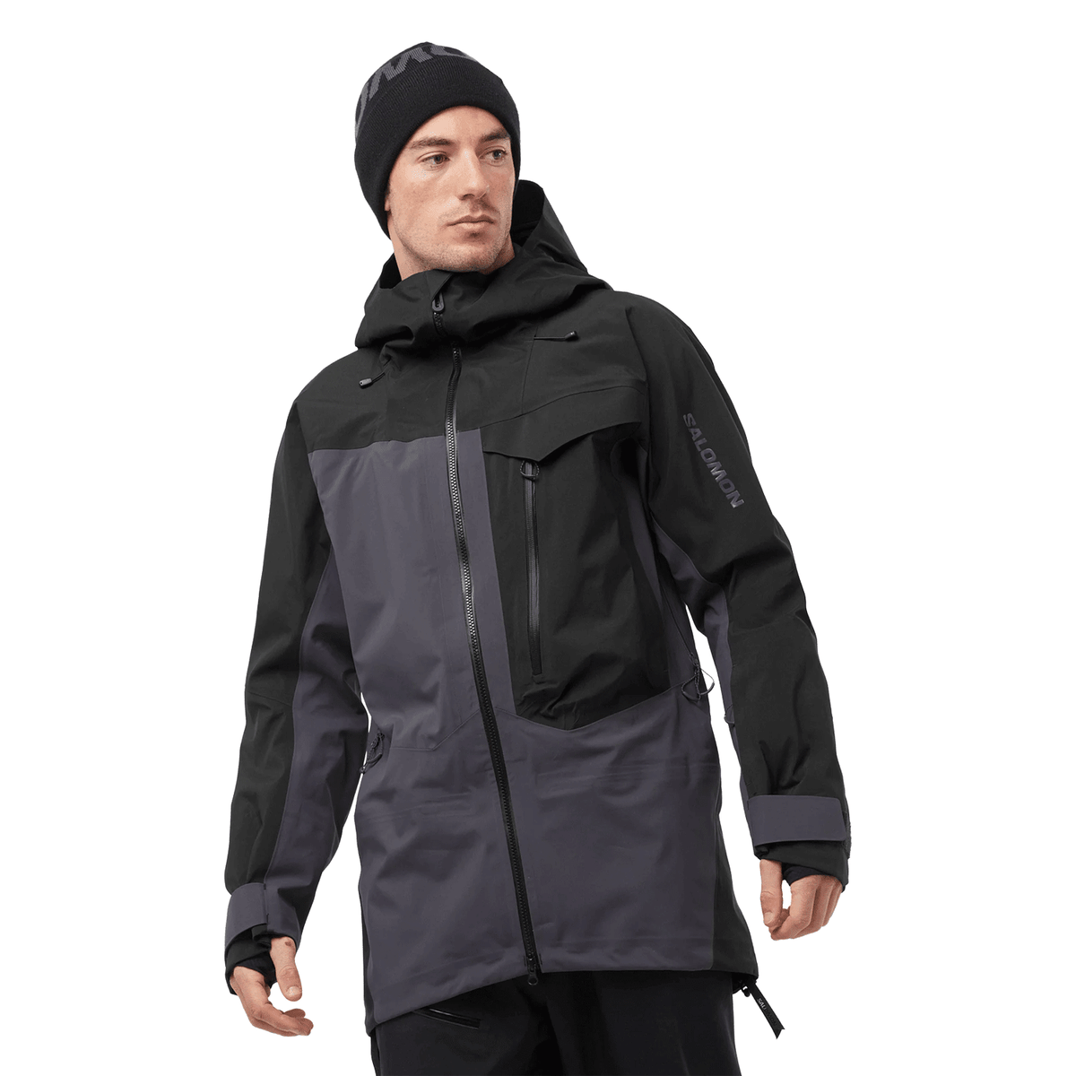 Salomon Men's Moon Patrol Gore-tex Jacket 2026 Deep Black/Perisco