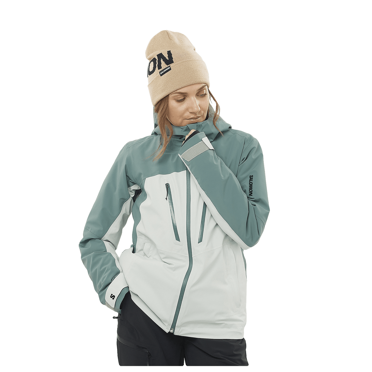 Salomon Women's Brilliant Jacket 2025 Misty Blue/North Atlantic