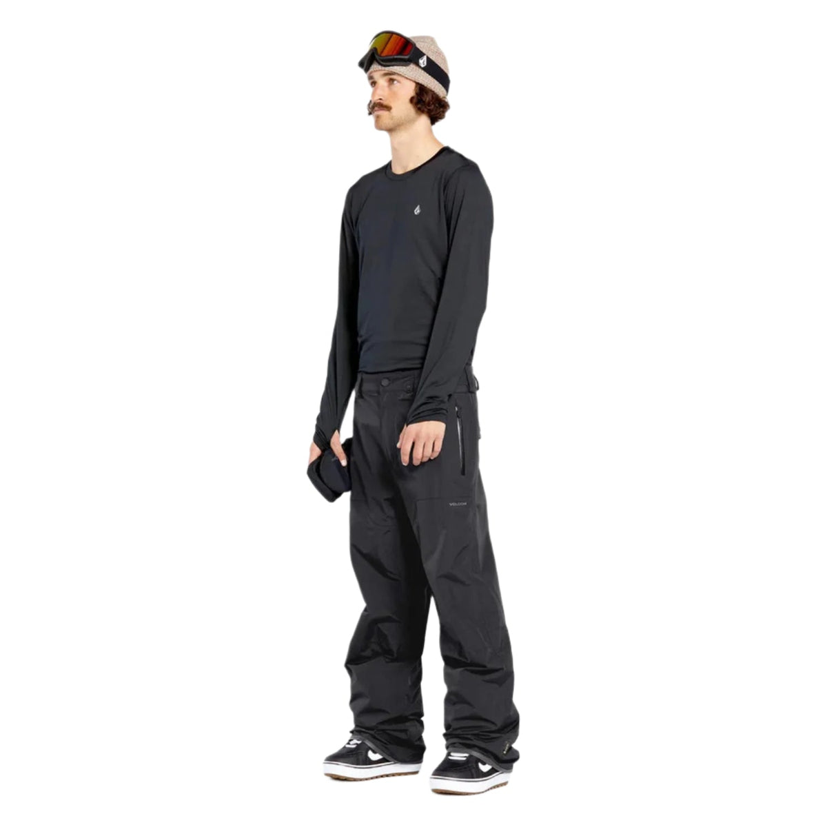 Volcom Men's L Gore-tex Pant 2025 Black – Comor - Go Play Outside