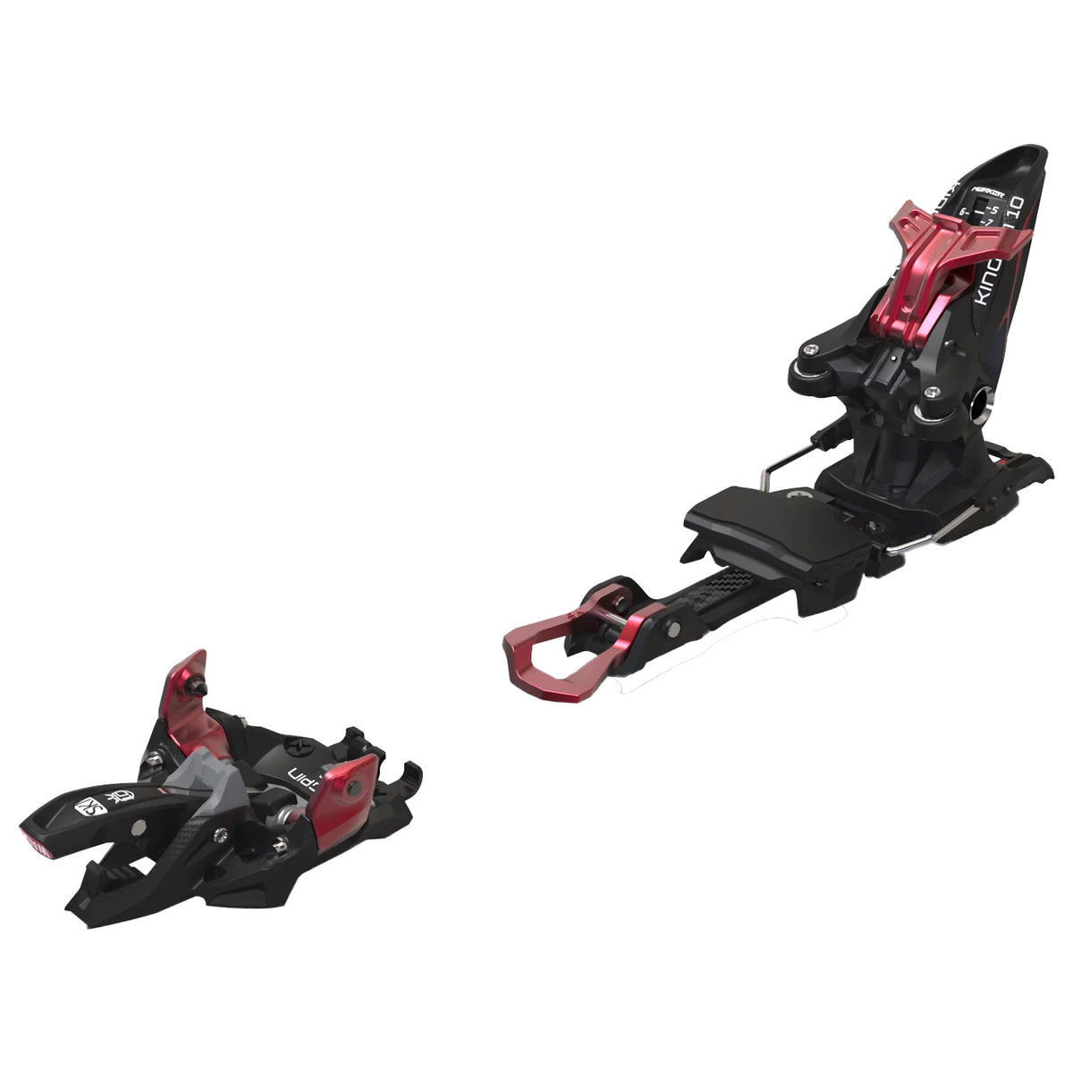 Marker Kingpin 10 Ski Binding 2024 Black/Red Comor Go Play Outside