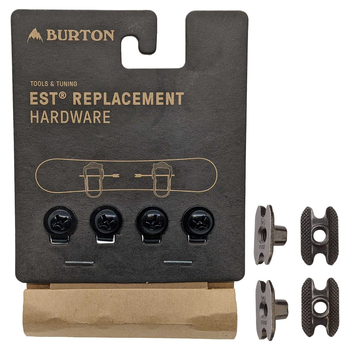burton channel snowboard hardware 4pk Burton Channel/EST Hardware Set – Comor