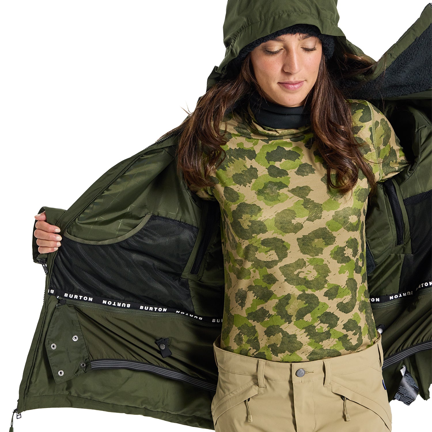 Night Camo Parka 2024