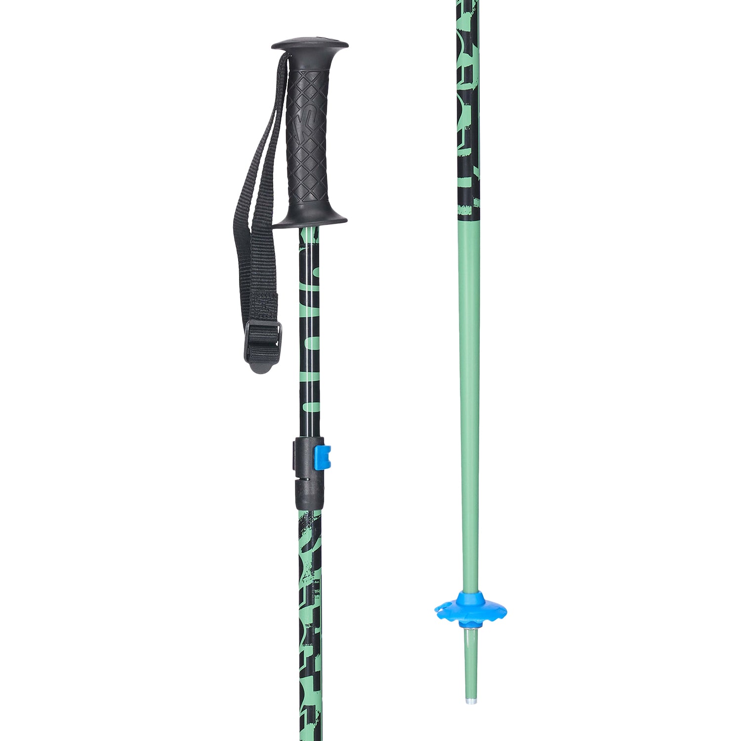 k2 adjustable ski pole K2 Kids Sprout Pole Seafoam – Comor