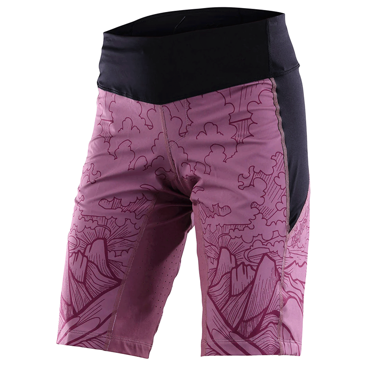 Troy Lee Women's Luxe Shell Short 2024 Micayla Gatto Rosewood