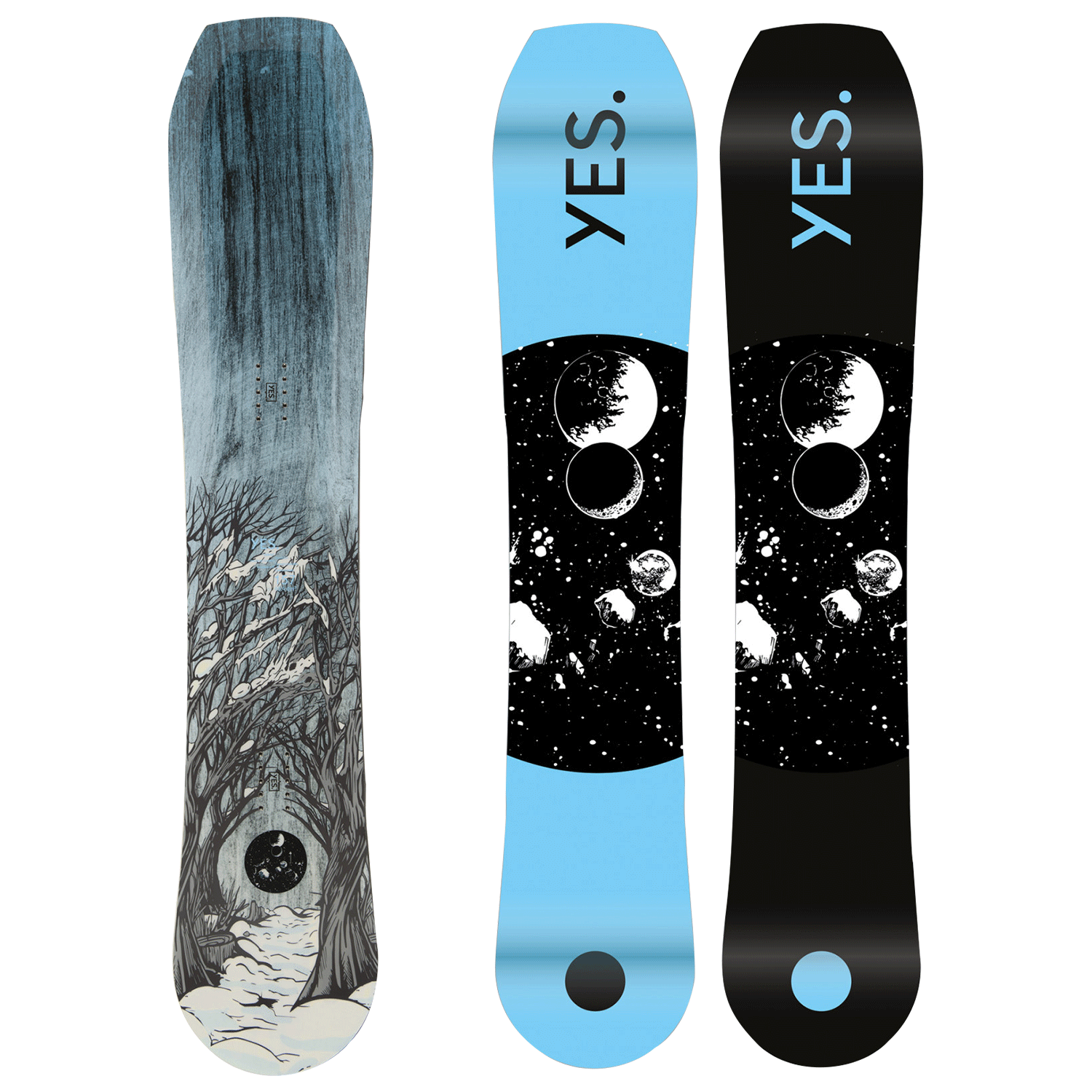 Yes Hybrid Snowboard 2023 – Comor