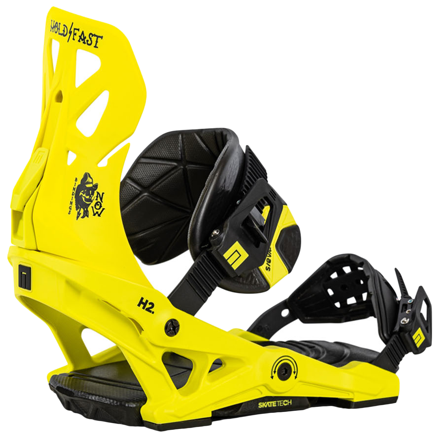 Now Brigade Snowboard Bindings 2023 Lime