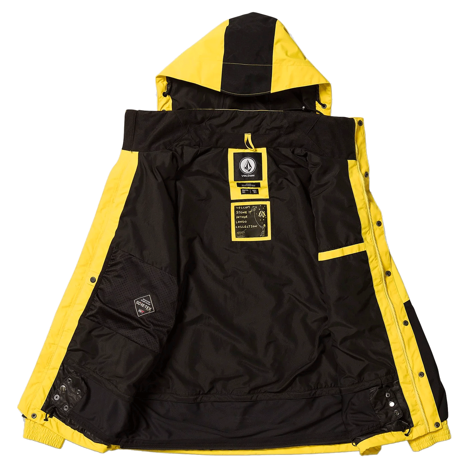 Volcom Men's Longo Gore-tex Jacket 2024 Bright Yellow – Comor - Go 