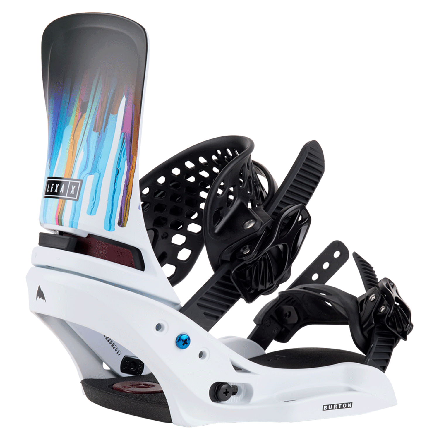 Burton Women's Lexa X EST Snowboard Bindings 2024 White 