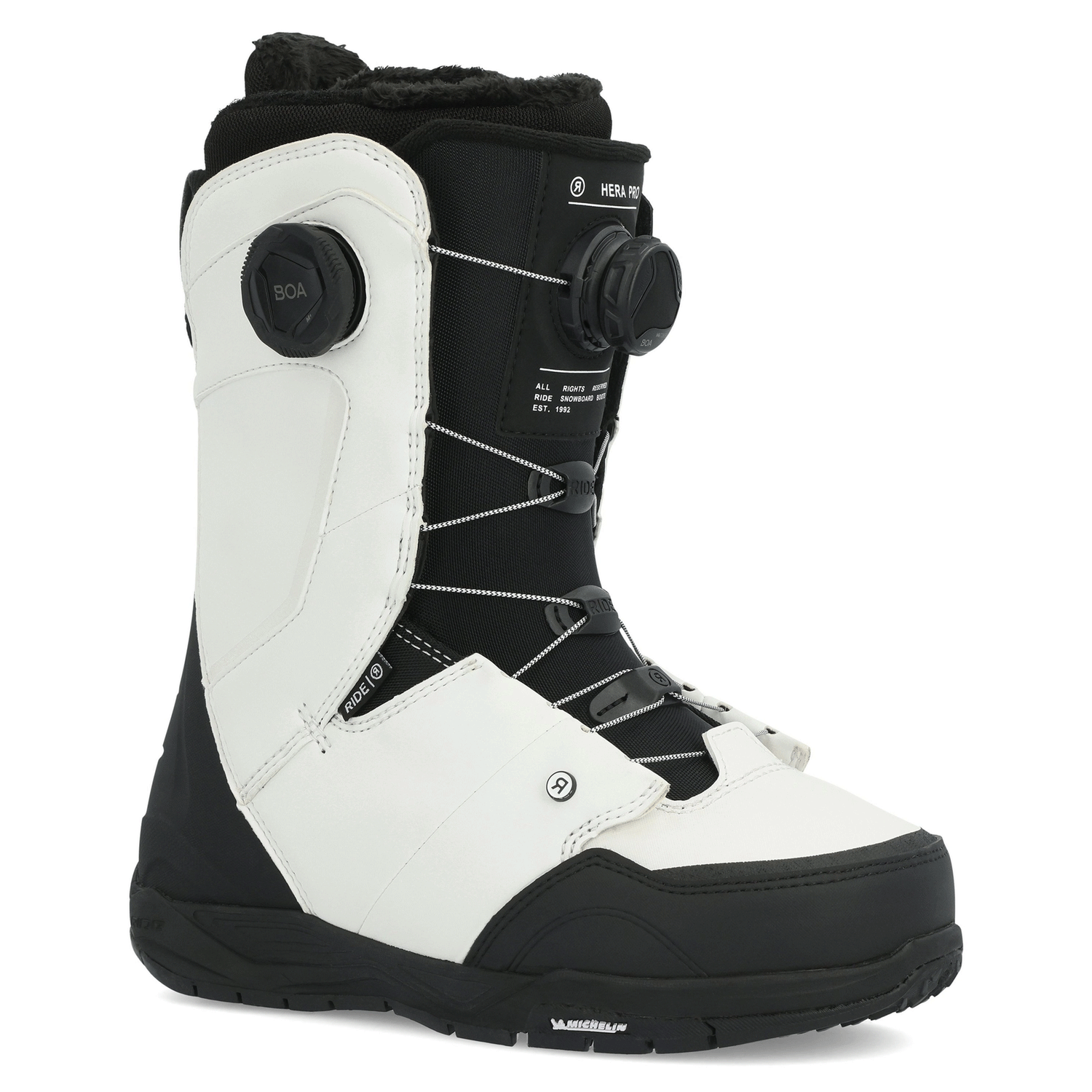 Ride boa top snowboard boots