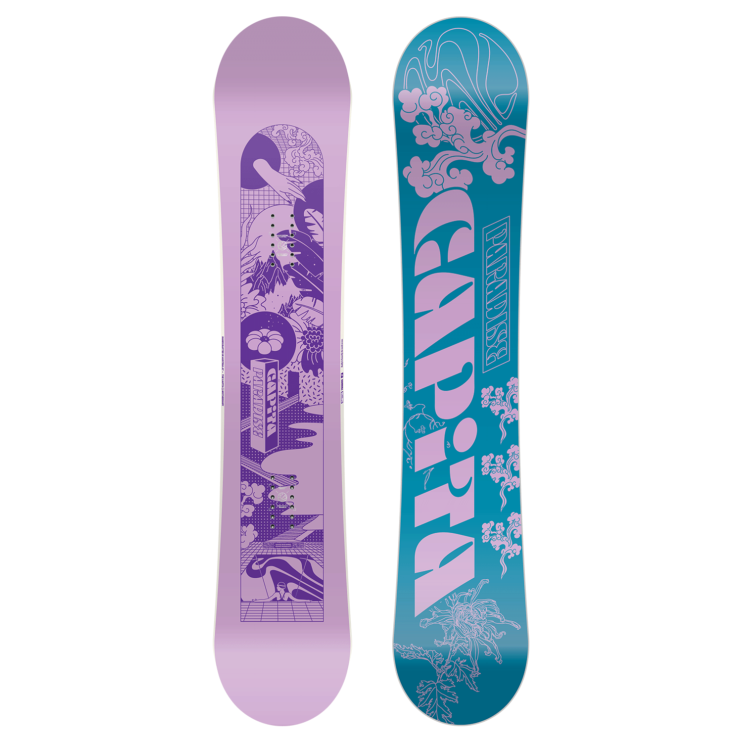 capita girl snowboards Capita Women's Paradise Snowboard 2024 – Comor