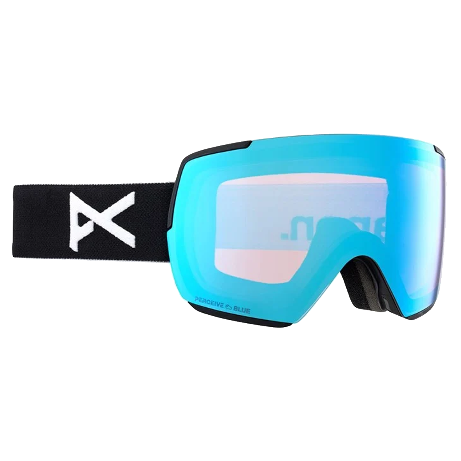Anon M5S Low Bridge Fit Goggles Black/Perceive Variable Blue + Perceive  Cloudy Pink