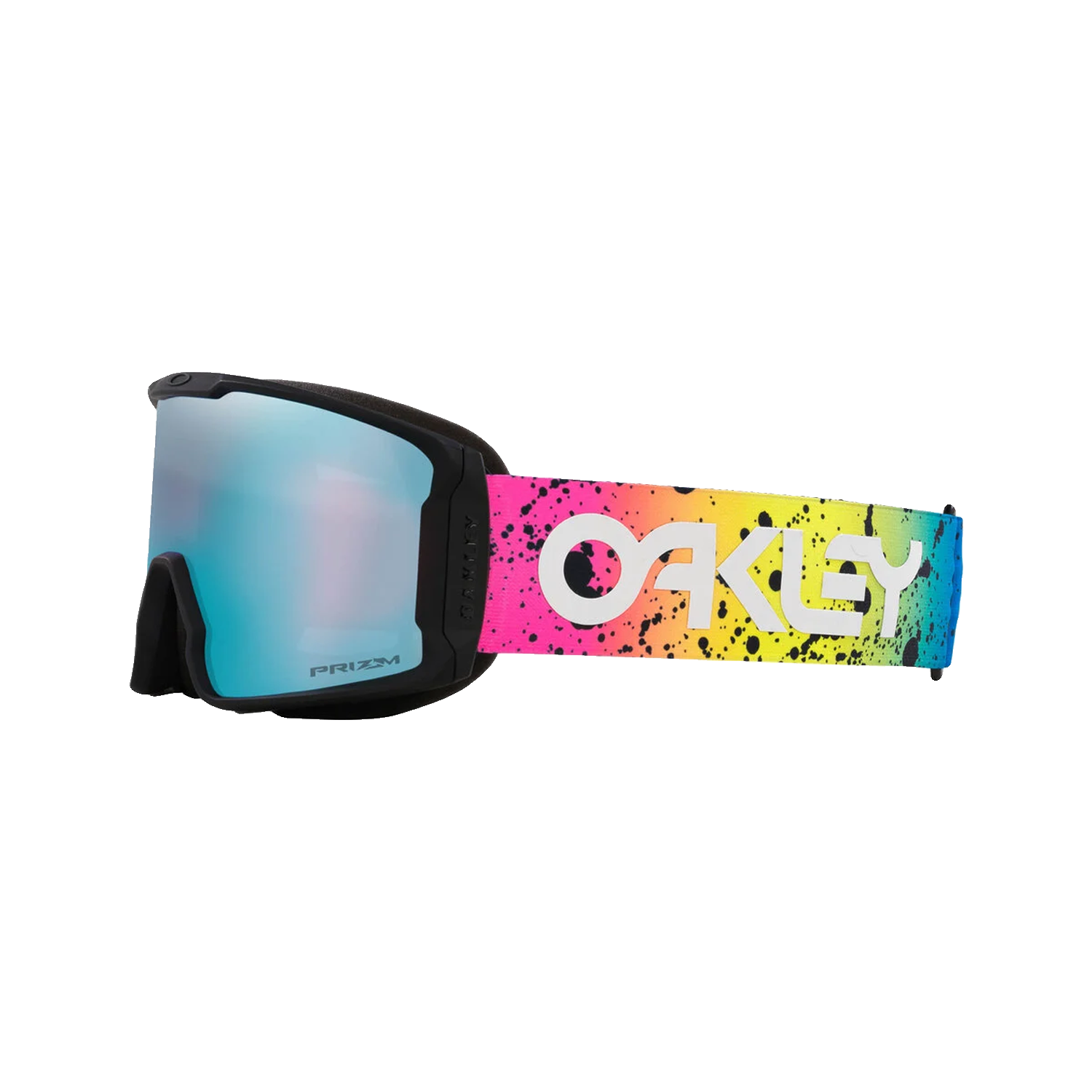Oakley Line Miner L Goggles Black Splatter Prizm Black Iridium