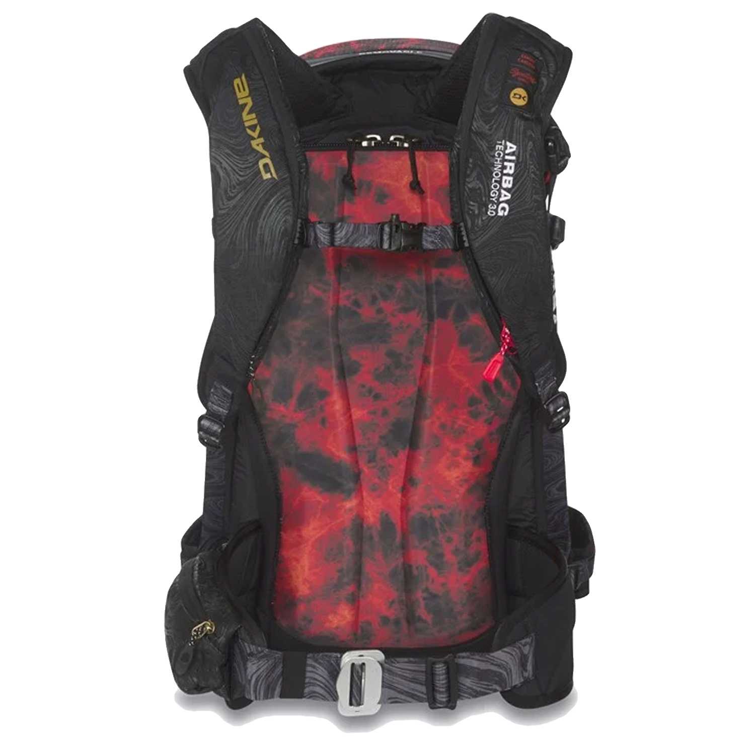 Dakine Team Poacher RAS 26L Scarlson T1 Backpack Black/Red – Comor