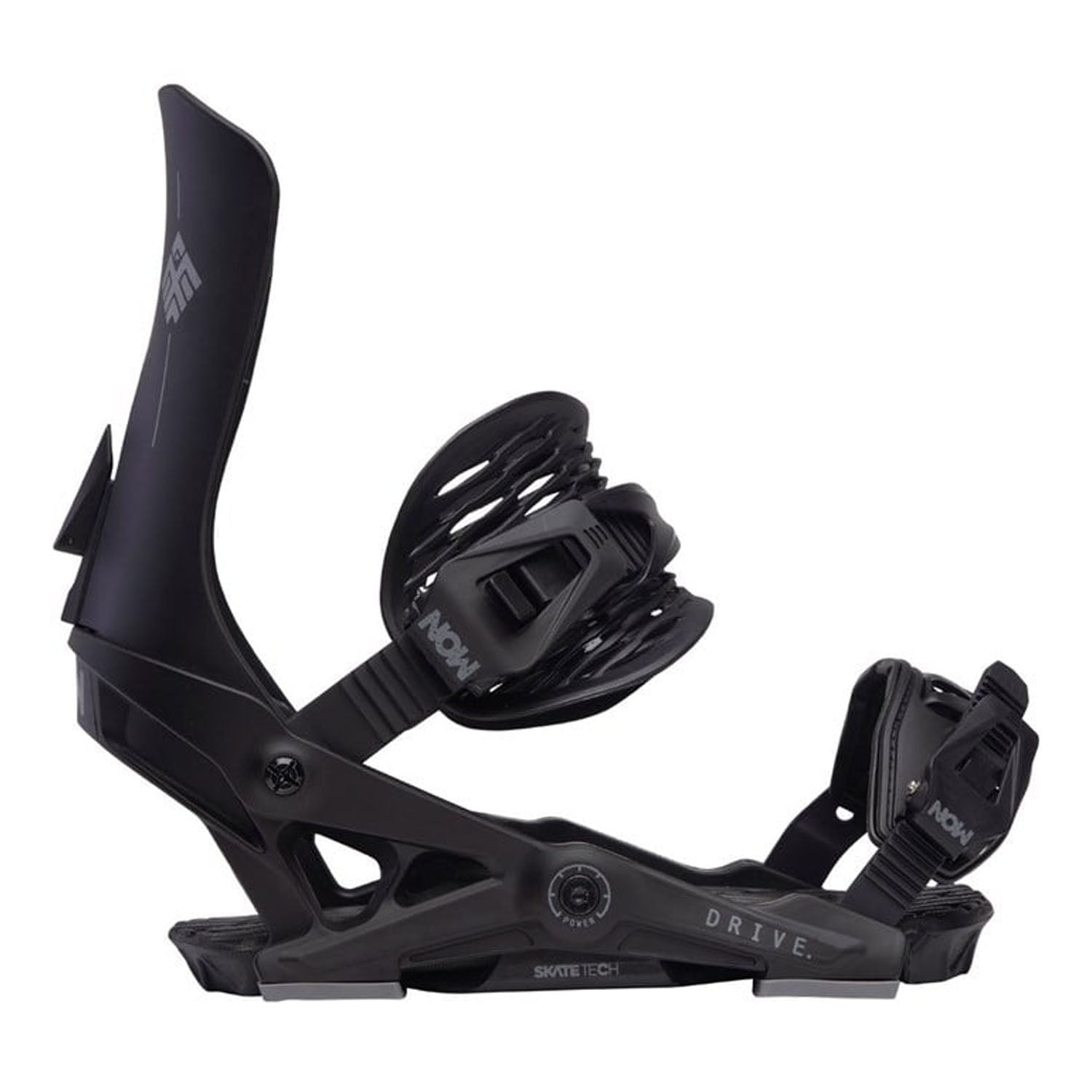 now o-drive snowboard bindings good ride Now Men's Drive Snowboard Bindings 2024 Black – Comor