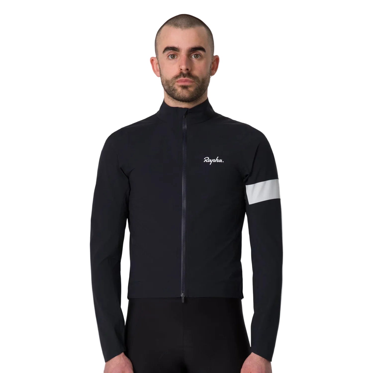Rapha Men's Core Cycling Rain Jacket Black – Comor - Go Play Outside