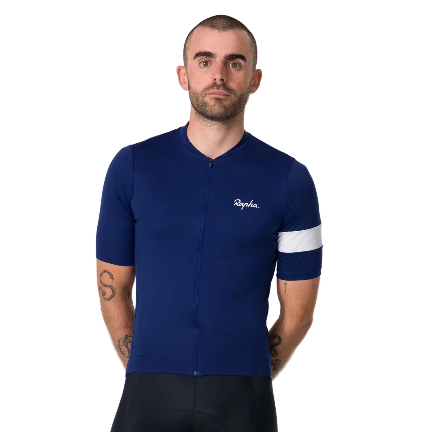 Rapha Men's Core Cycling Jersey Blue – Comor - Go Play Outside