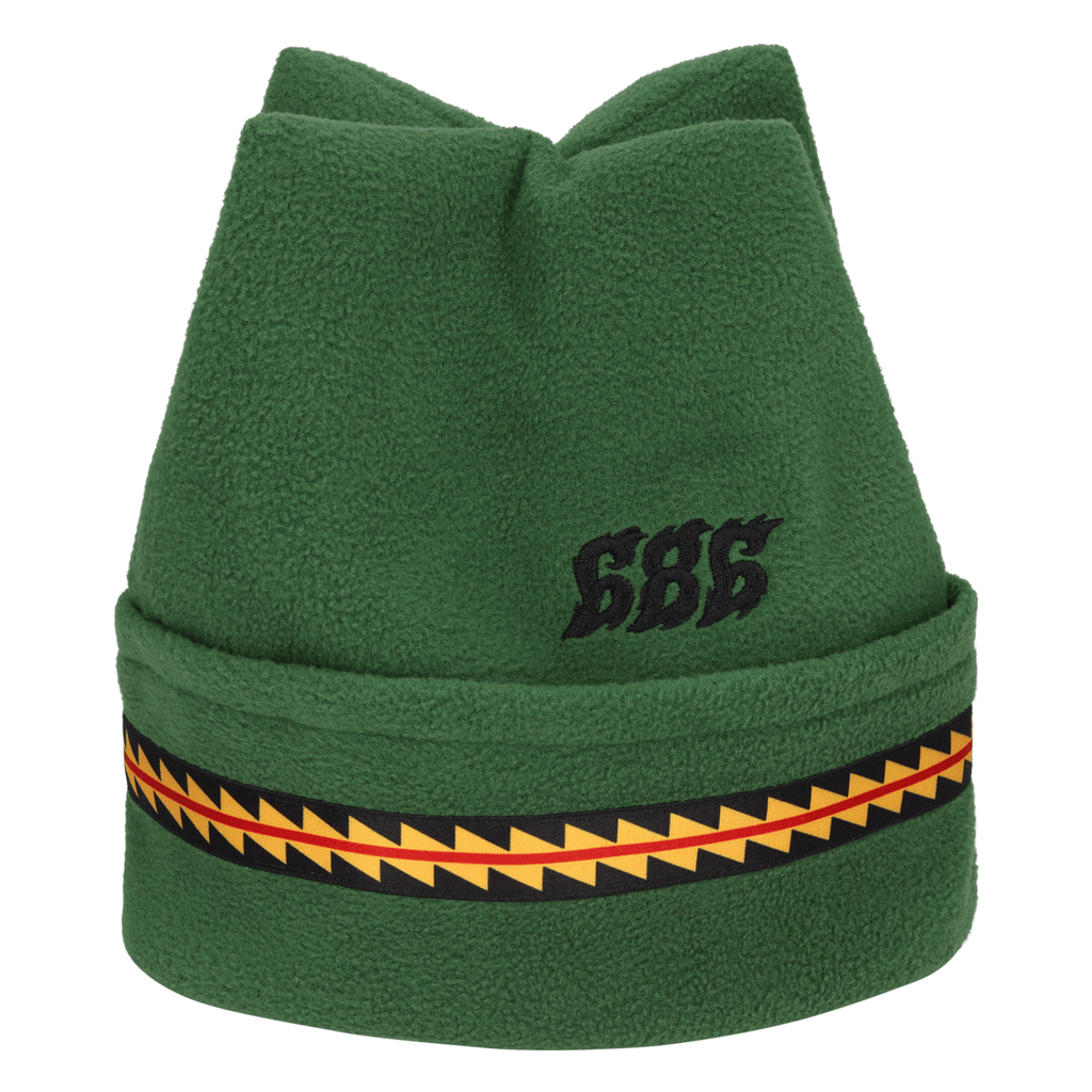 686 4 Points Fleece Hat Emerald Green - Comor - Go Play Outside