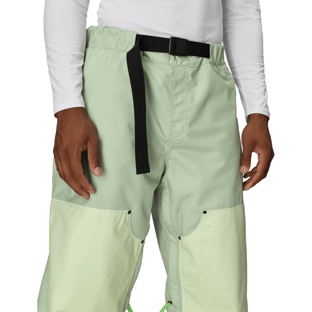 686 Huf Men's Double H Shell Pant 2026 Huf Green Colorblock - Comor - Go Play Outside