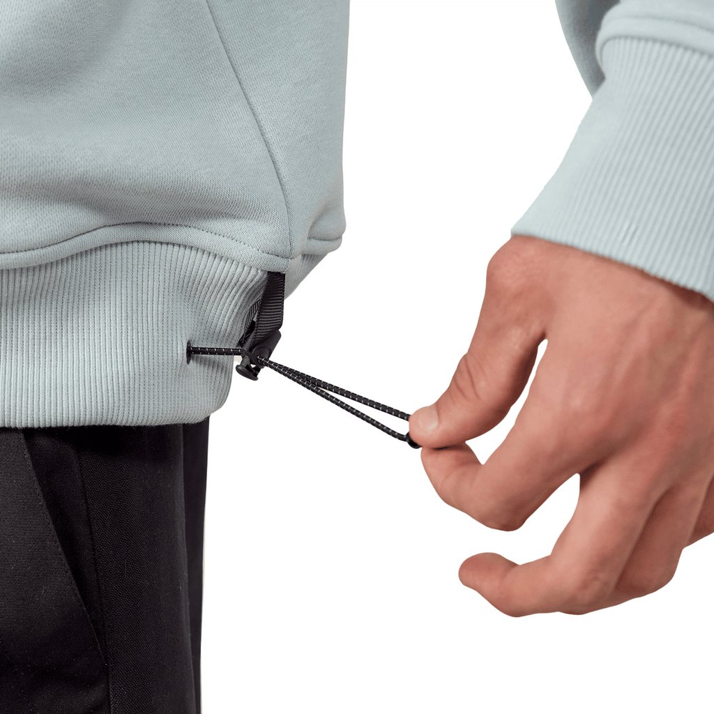 686 Huf Premium Heavyweight Crew Sweatshirt Huf Light Blue - Comor - Go Play Outside