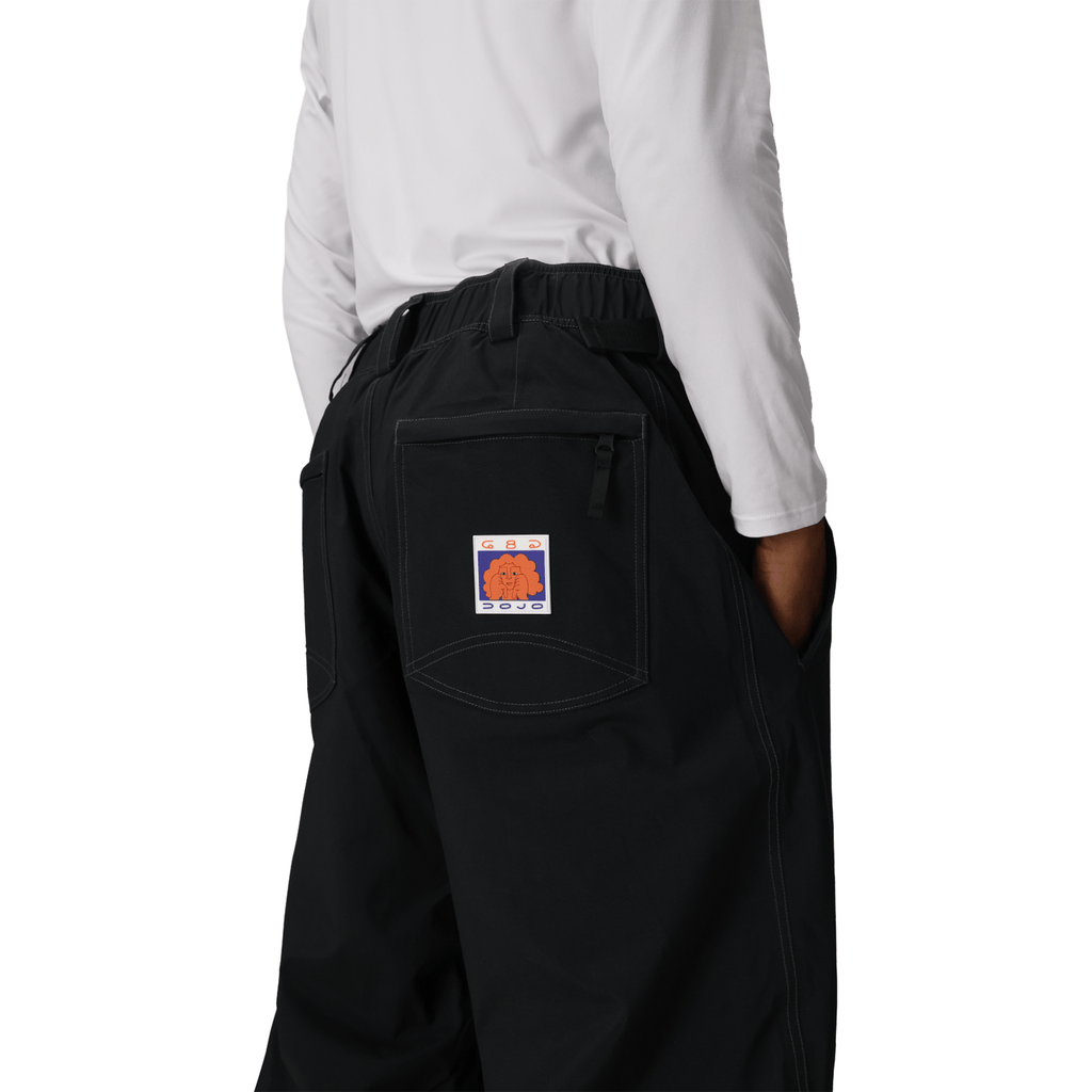 686 Men's Dojo Shell Pant 2026 Black - Comor - Go Play Outside