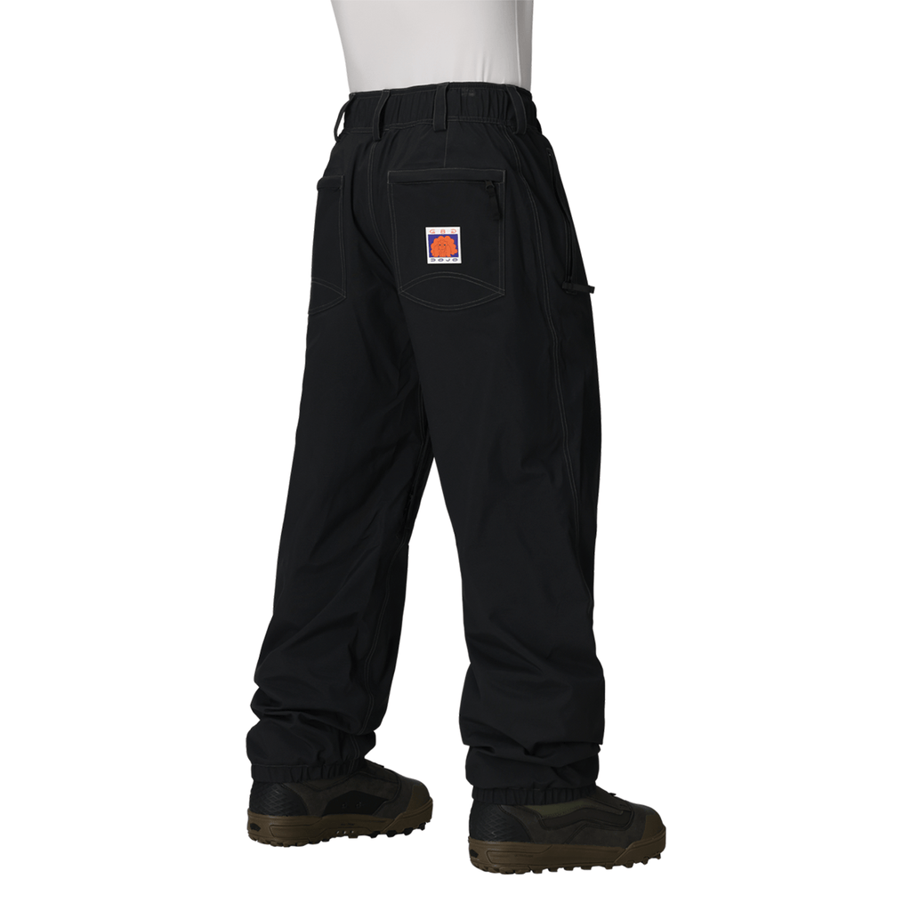 686 Men's Dojo Shell Pant 2026 Black - Comor - Go Play Outside