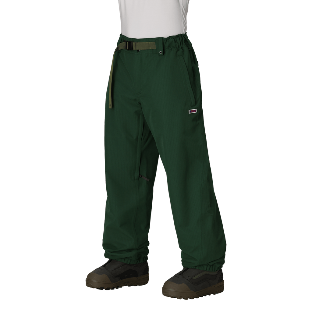 686 Men's Dojo Shell Pant 2026 Moss Green Ripstop - Comor - Go Play Outside