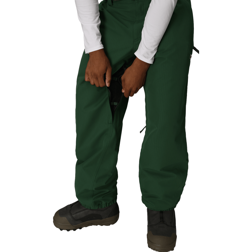 686 Men's Dojo Shell Pant 2026 Moss Green Ripstop - Comor - Go Play Outside