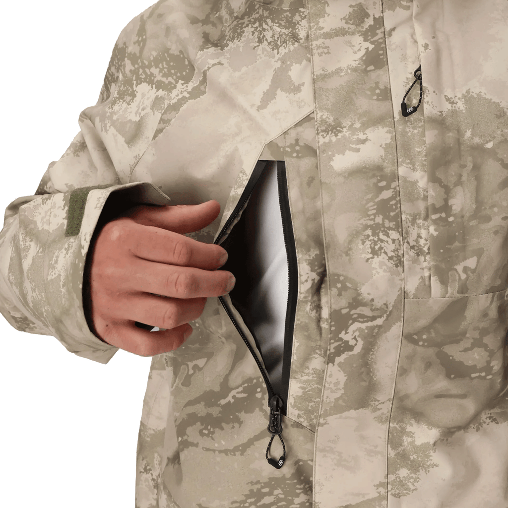 686 Men's Gore - Tex Core Shell Jacket 2026 Limestone Hemisphere Print - Comor - Go Play Outside