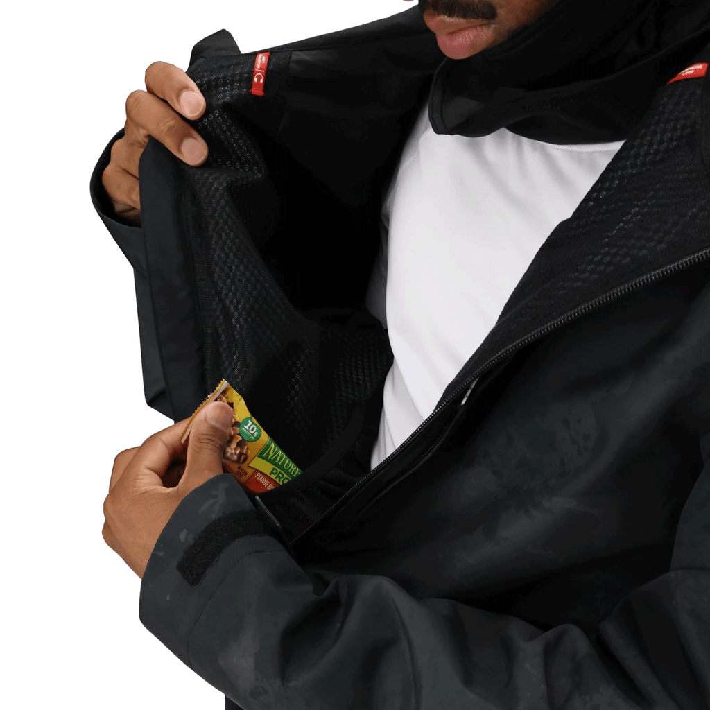 686 Men's Gore - Tex Fragment Shell Anorak 2026 Black Hemisphere - Comor - Go Play Outside