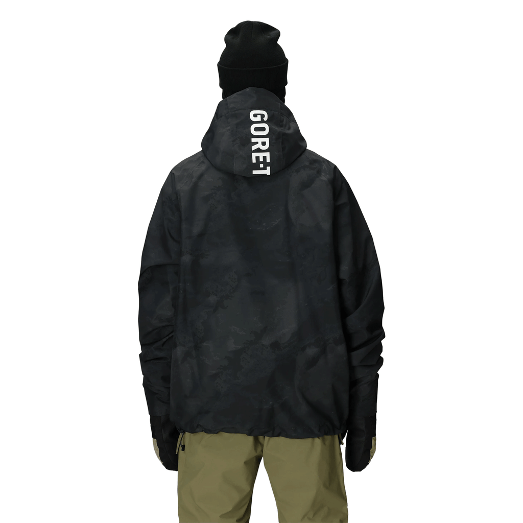 686 Men's Gore - Tex Fragment Shell Anorak 2026 Black Hemisphere - Comor - Go Play Outside