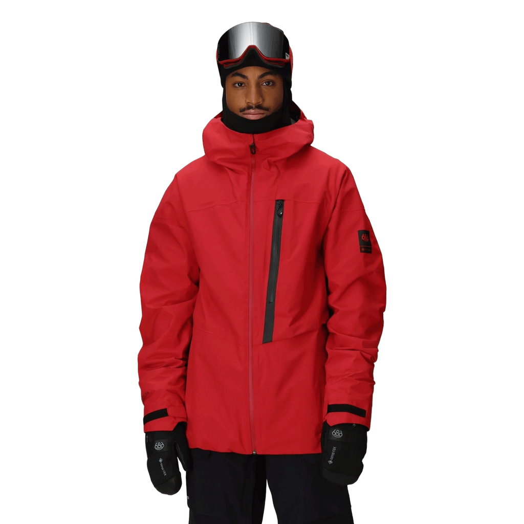 686 Men's Gore - Tex Gt Thermagraph Jacket 2026 True Red - Comor - Go Play Outside