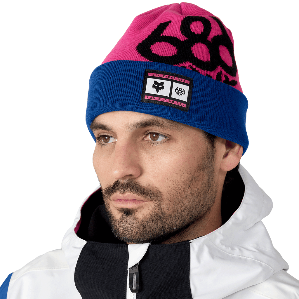 686 x Fox Racing Cuff Beanie Fox Purple - Comor - Go Play Outside