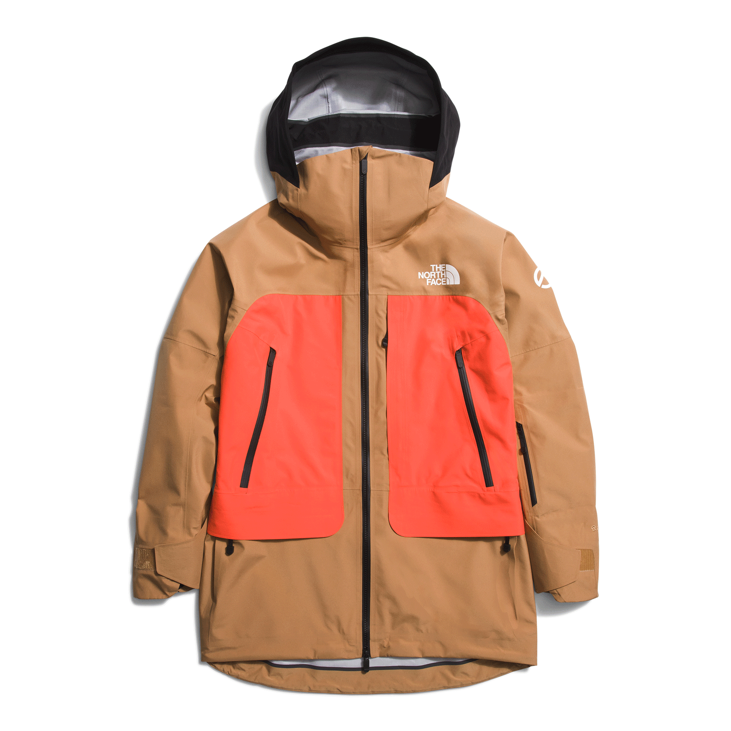 The North Face Women s Summit Series Verbier Gore tex Jacket 2024 Radiant Orange Almond Butter