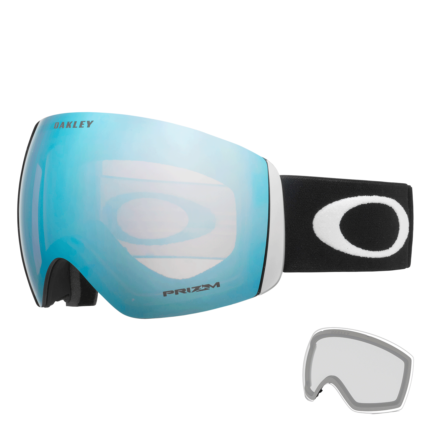 Oakley Flight Deck L Goggles Matte Black/Prizm Sapphire + Prizm