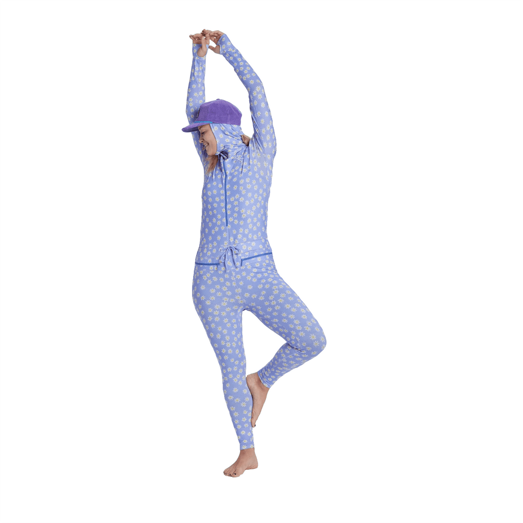Airblaster Women's Classic Ninja Suit Thistle Daisy - Comor - Go Play Outside