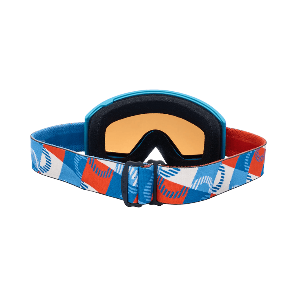 Anon Kids Tracker 2.0 Low Bridge Fit Goggles Patchwork/Silver Amber - Comor - Go Play Outside