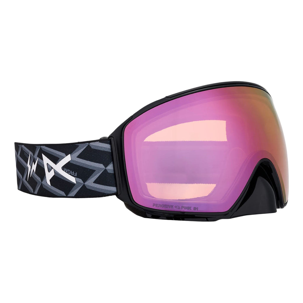 Anon M4 Cylindrical Fragment Low Bridge Fit Goggles Fragment/Perceive Cloudy Pink + Perceive Cloudy Pink - Comor - Go Play Outside