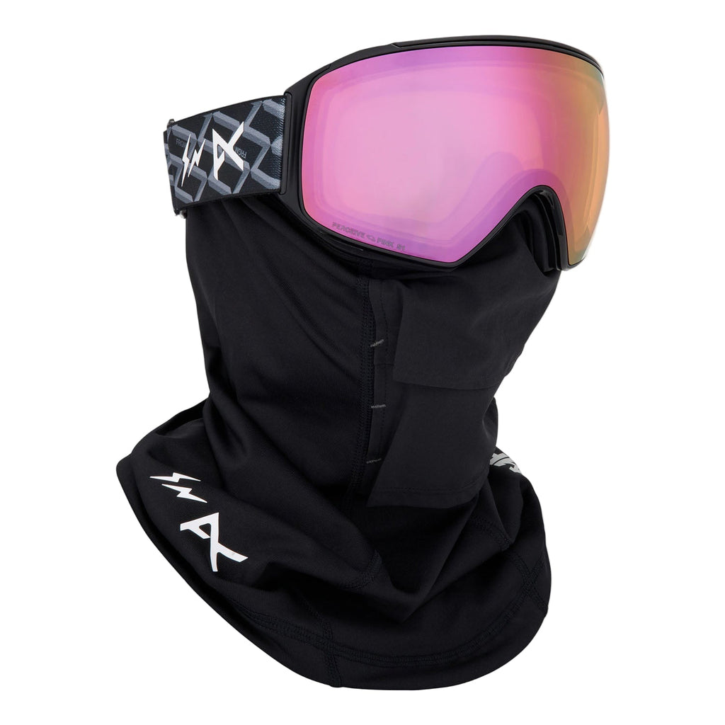 Anon M4 Cylindrical Fragment Low Bridge Fit Goggles Fragment/Perceive Cloudy Pink + Perceive Cloudy Pink - Comor - Go Play Outside