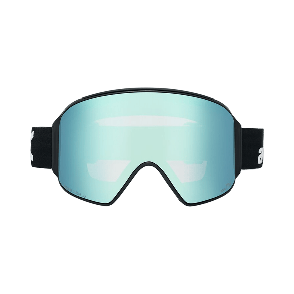 Anon M4 Cylindrical Low Bridge Fit Goggles Black/Perceive Variable Blue + Perceive Cloudy Pink - Comor - Go Play Outside